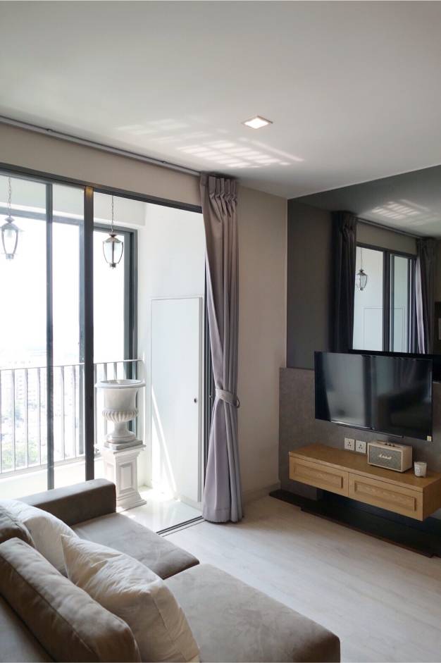 2 Bedrooms, 1 Bathroom 45.35sqm 17th Flr @ Ideo Mobi Sukhumvit 81 For Rent 27,999THB & For Sale 5,999,999MB