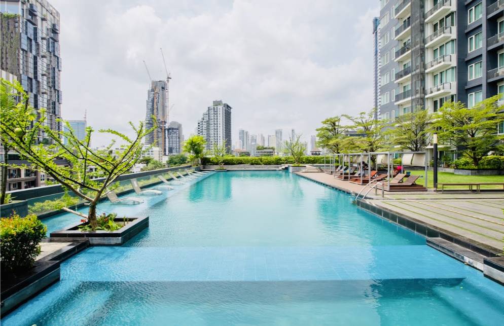 2 Bedrooms, 2 Bathrooms 75sqm 26th Flr @Siri at Sukhumvit For Rent 65,000THB