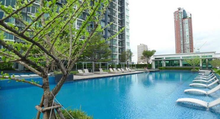 2 Bedrooms, 2 Bathrooms 75sqm 26th Flr @Siri at Sukhumvit For Rent 65,000THB