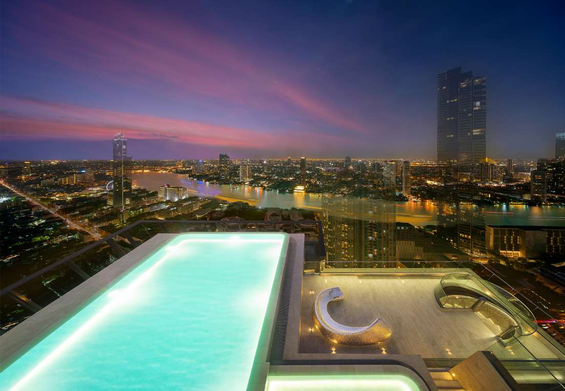 1 Bedroom, 1 Bathroom 43.5sqm 10th Flr @RHYTHM Charoenkrung Pavilion For Sale 7,480MB