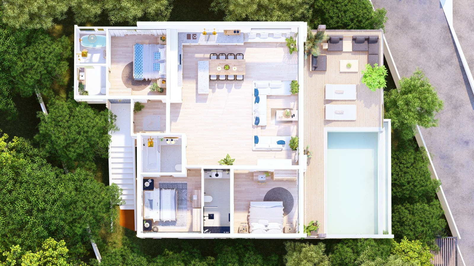 3 Bedrooms & 3 Bathrooms 188sqm @CHALOKLUM HILLS For Sale 14.9MB