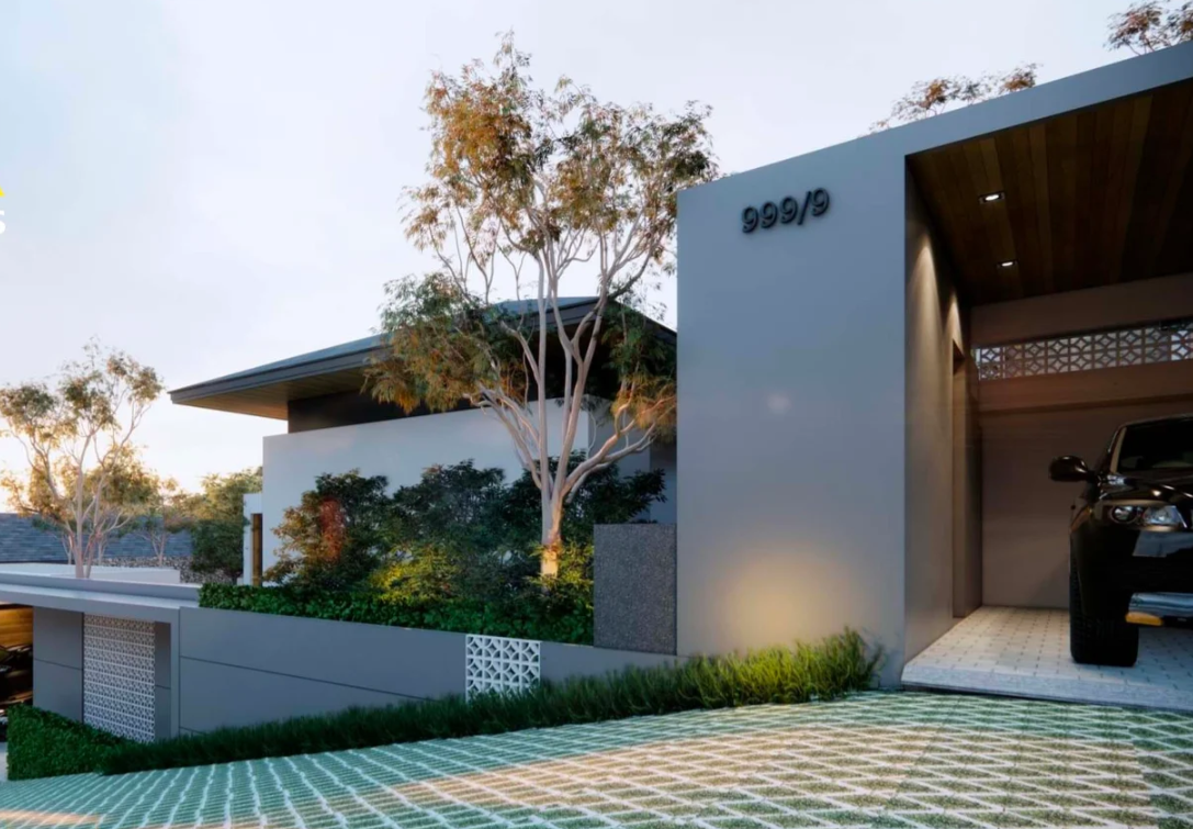 3 Beds/4 Bathrooms 290sqm @CONTEMPORARY VILLA MAE NAM For Sale 8,990,000 THB