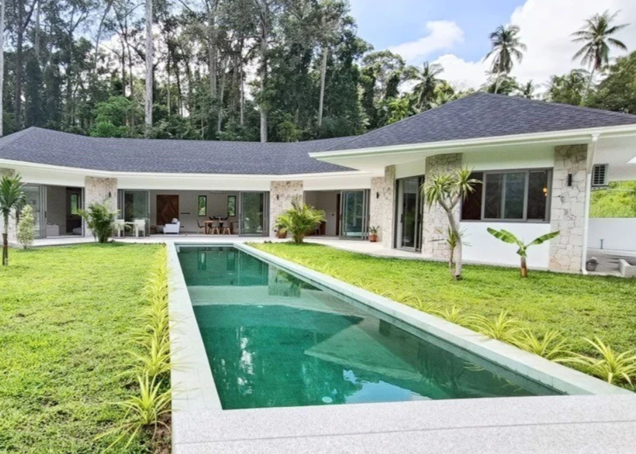 3 Bedrooms/ 4 Bathrooms 330sqm @NEW SINGLE STOREY HOUSE SURROUNDED BY AN AMAZING MOUNTAIN/ JUNGLE VIEW For Sale 13,900,000 THB
