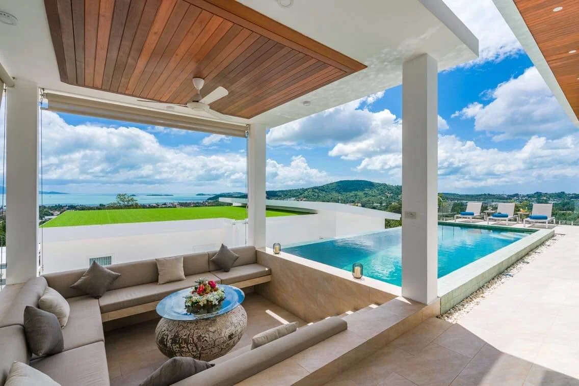 2 Bedrooms, 2 Bathrooms 145sqm @MODERN SEA VIEW VILLA LOCATED IN BOPHUT For Sale 13,900,000 THB