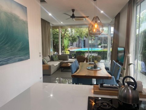 2 Bedrooms, 2 Bathrooms 125sqm @MODERN 2 BEDS VILLA WITH SHARE POOL AND GYM For Sale 6,900,000 THB