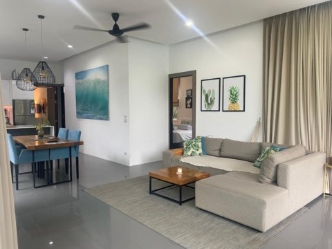 2 Bedrooms, 2 Bathrooms 125sqm @MODERN 2 BEDS VILLA WITH SHARE POOL AND GYM For Sale 6,900,000 THB