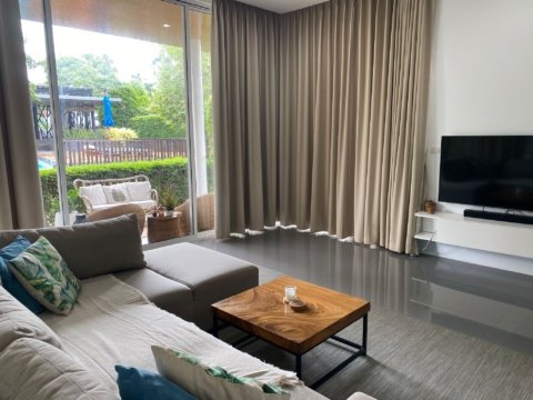 2 Bedrooms, 2 Bathrooms 125sqm @MODERN 2 BEDS VILLA WITH SHARE POOL AND GYM For Sale 6,900,000 THB