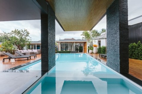 2 Bedrooms, 2 Bathrooms 125sqm @MODERN 2 BEDS VILLA WITH SHARE POOL AND GYM For Sale 6,900,000 THB