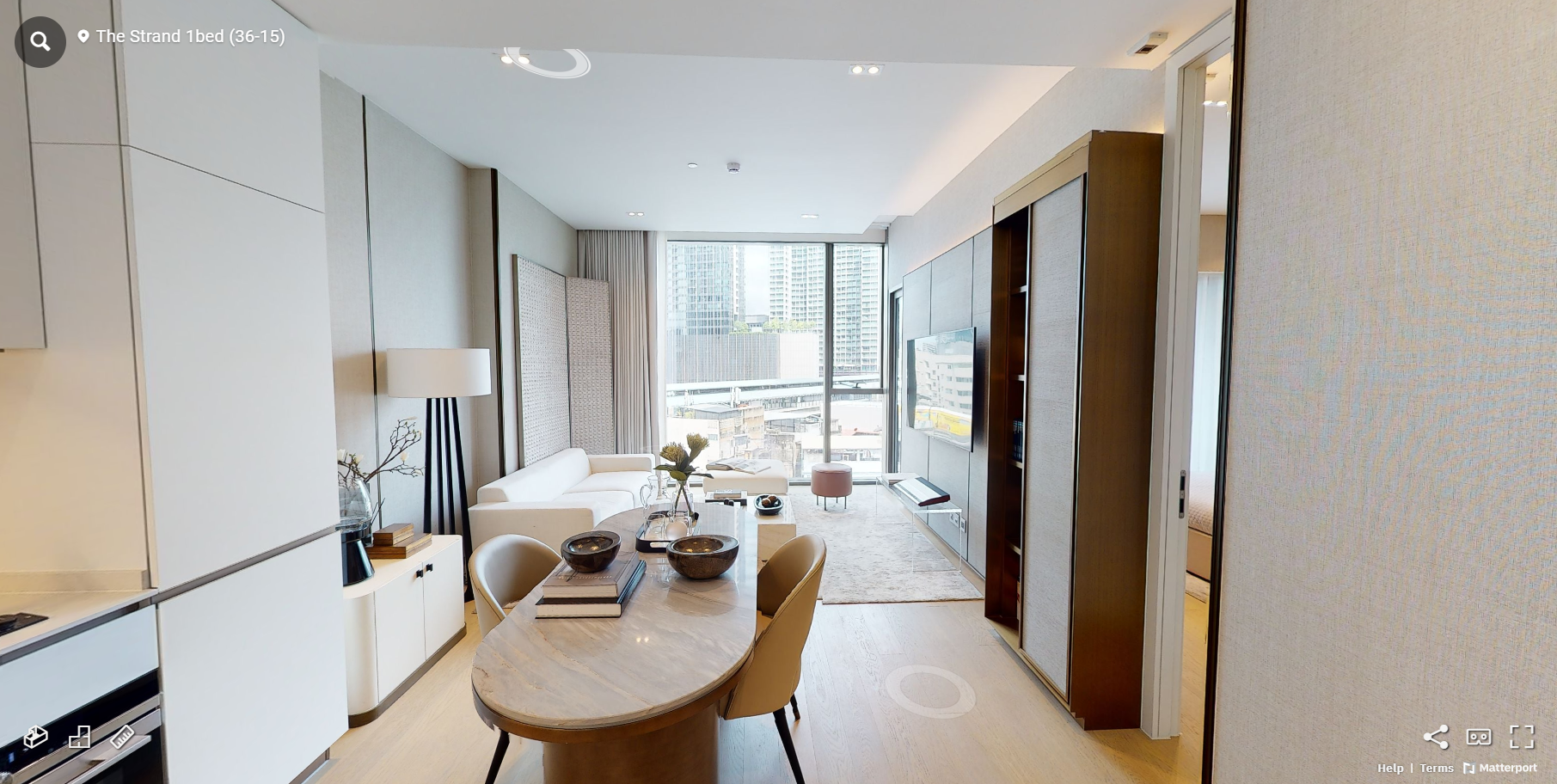 1 Bedroom,1 Bathroom 55sqm @The Strand Thonglor in Khlong Toei, Bangkok For Sale 28MB