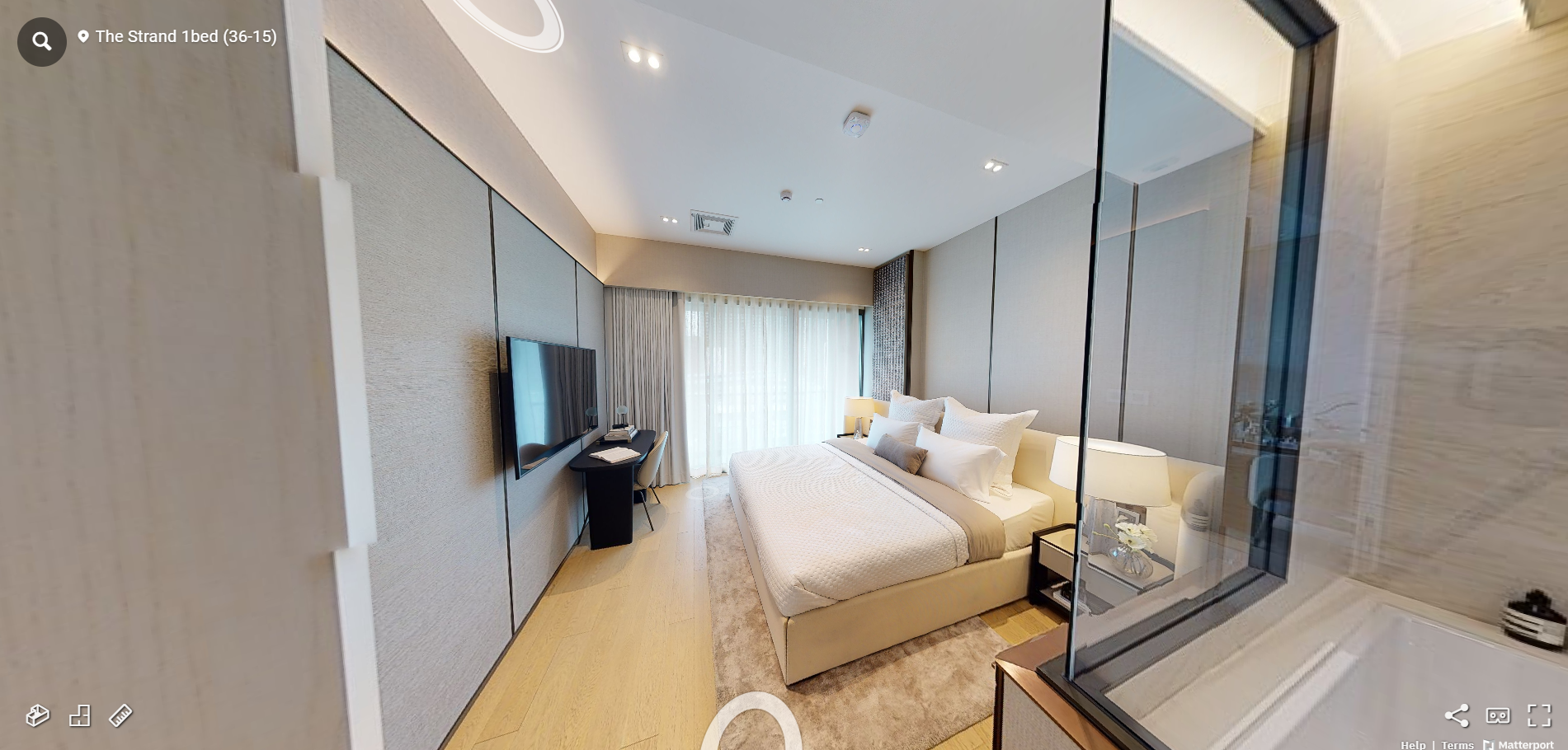 1 Bedroom,1 Bathroom 55sqm @The Strand Thonglor in Khlong Toei, Bangkok For Sale 28MB