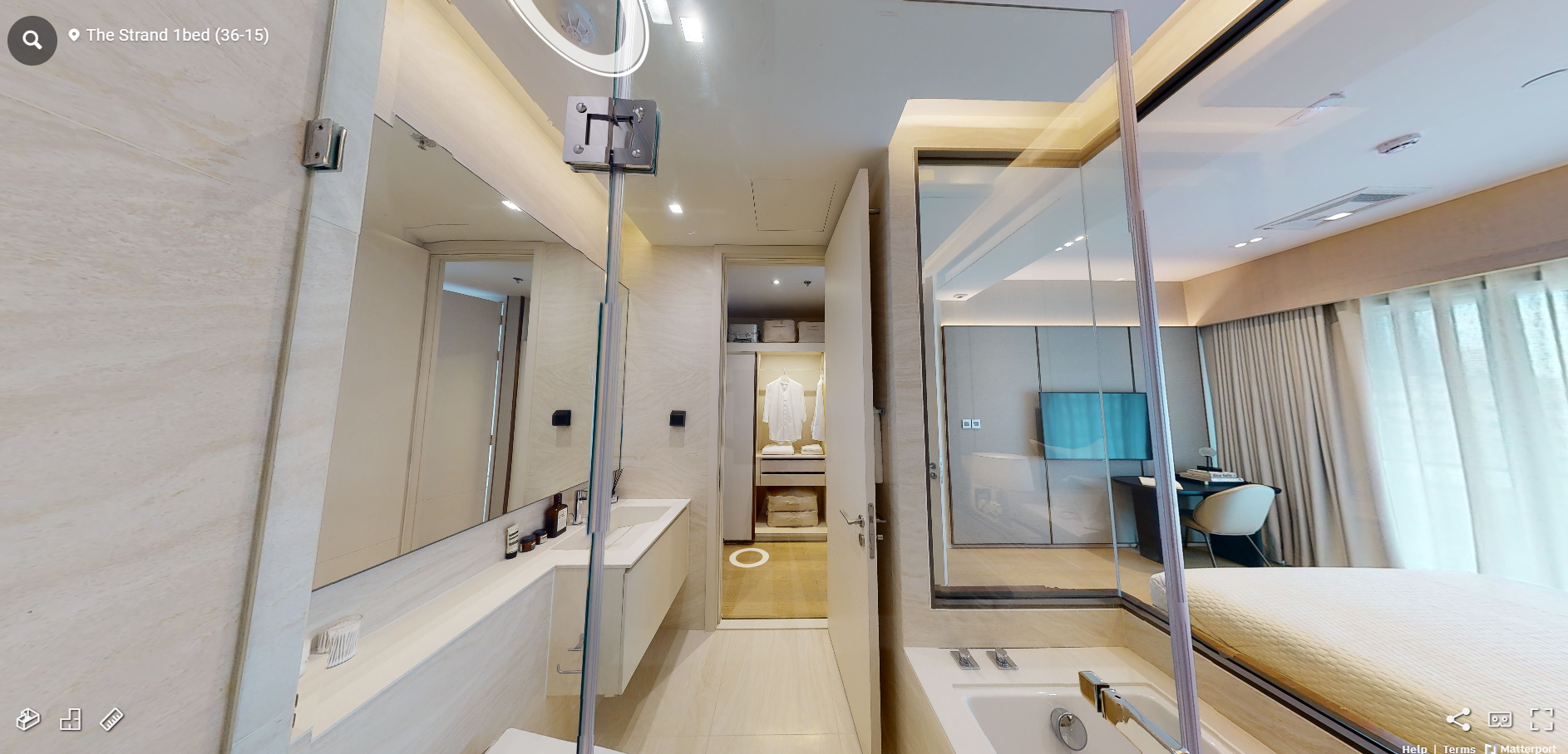 1 Bedroom,1 Bathroom 55sqm @The Strand Thonglor in Khlong Toei, Bangkok For Sale 28MB