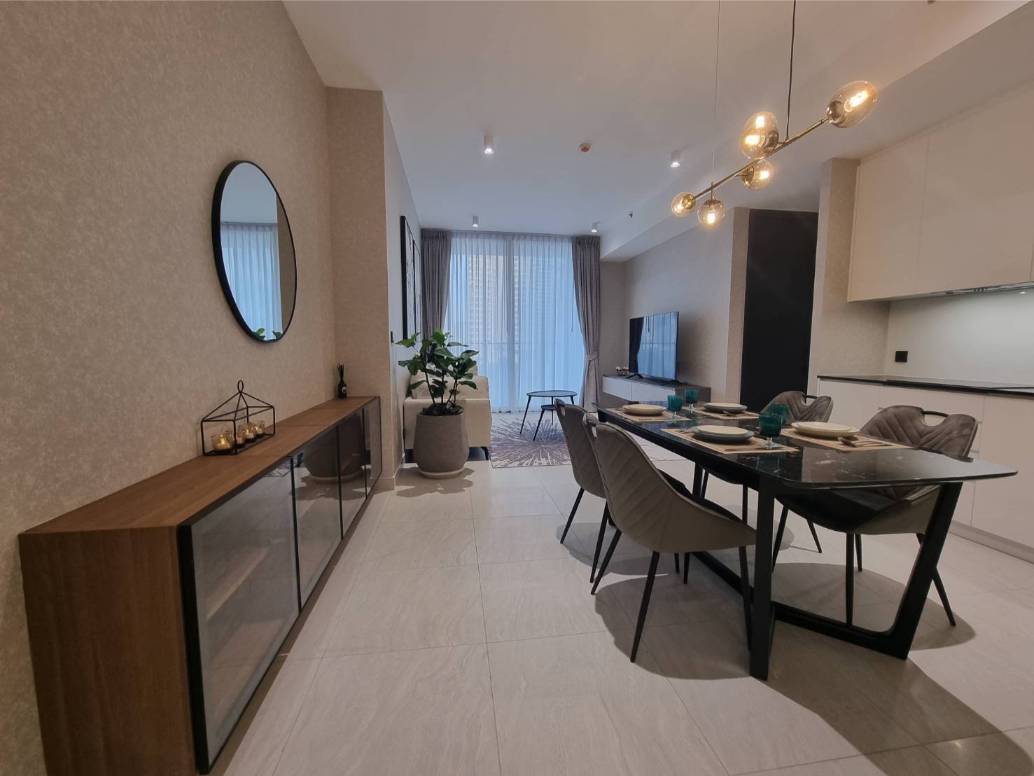 2 Bedrooms,2 Bathrooms 98sqm @Tait Sathorn 12 For Rent 100,000THB/Month