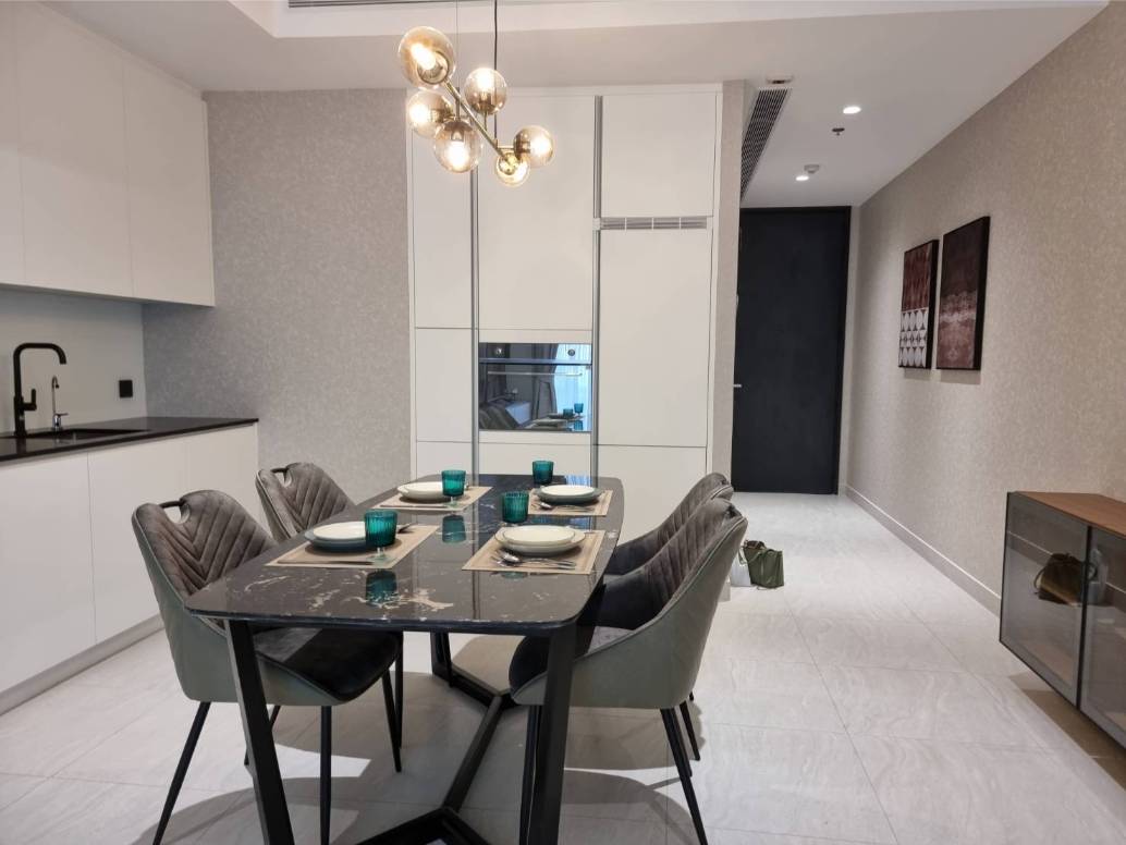 2 Bedrooms,2 Bathrooms 98sqm @Tait Sathorn 12 For Rent 100,000THB/Month