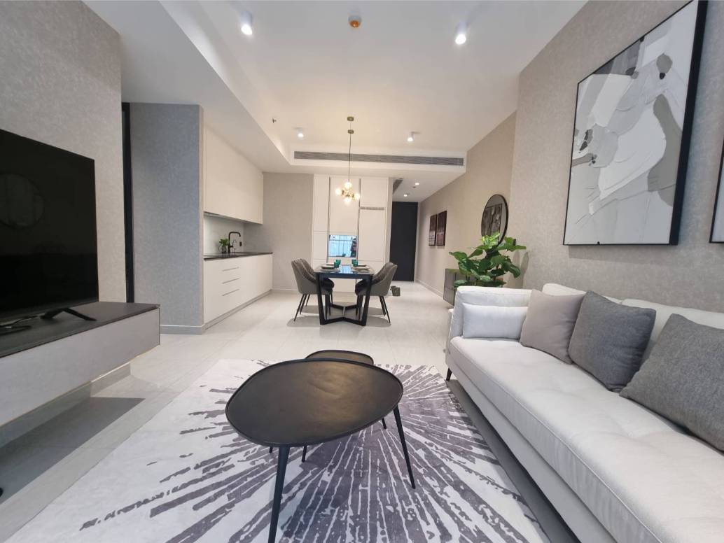 2 Bedrooms,2 Bathrooms 98sqm @Tait Sathorn 12 For Rent 100,000THB/Month