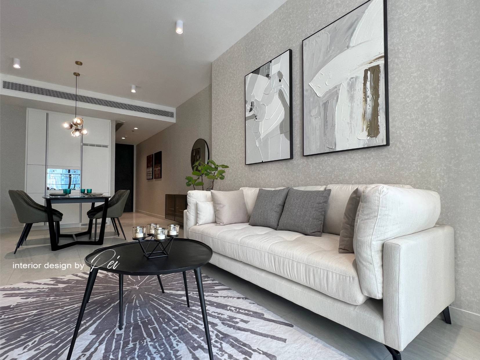2 Bedrooms,2 Bathrooms 98sqm @Tait Sathorn 12 For Rent 100,000THB/Month
