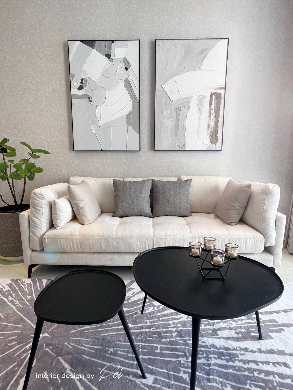 2 Bedrooms,2 Bathrooms 98sqm @Tait Sathorn 12 For Rent 100,000THB/Month