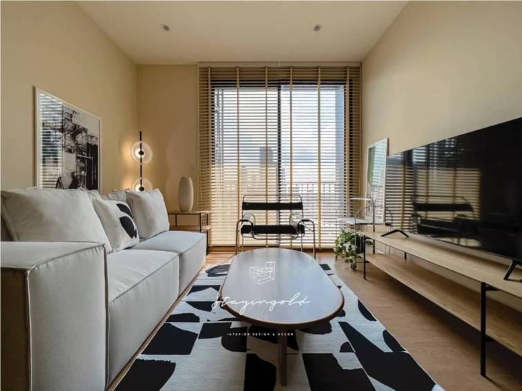 2 Bedrooms,2 Bathrooms 54sqm 15th Flr @MARU Ekkamai 2 For Rent 50,000THB/Month