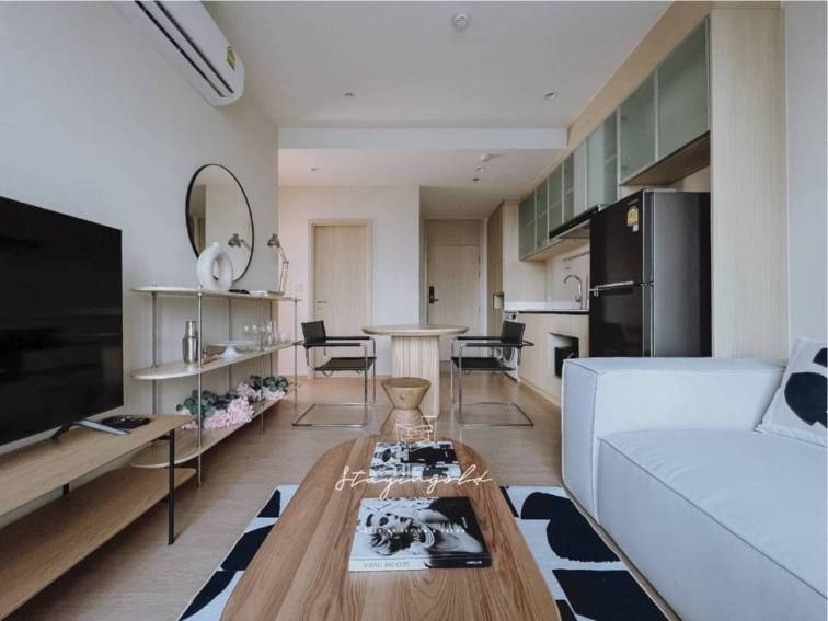 2 Bedrooms,2 Bathrooms 54sqm 15th Flr @MARU Ekkamai 2 For Rent 50,000THB/Month