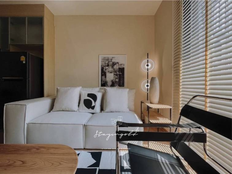 2 Bedrooms,2 Bathrooms 54sqm 15th Flr @MARU Ekkamai 2 For Rent 50,000THB/Month