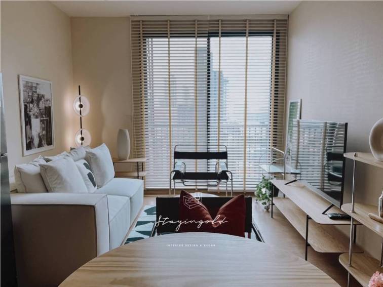 2 Bedrooms,2 Bathrooms 54sqm 15th Flr @MARU Ekkamai 2 For Rent 50,000THB/Month