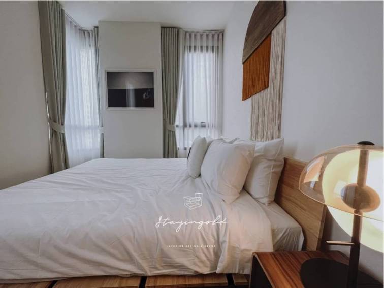2 Bedrooms,2 Bathrooms 54sqm 15th Flr @MARU Ekkamai 2 For Rent 50,000THB/Month