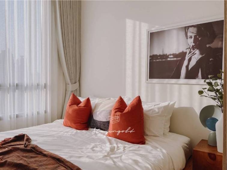 2 Bedrooms,2 Bathrooms 54sqm 15th Flr @MARU Ekkamai 2 For Rent 50,000THB/Month