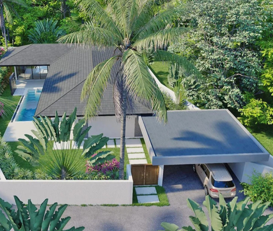 3 Bedrooms, 3 Bathrooms 250sqm @FANTASTIQUE FAMILY HOUSE WITH GARDEN, 5 MINUTES FROM THE BEACH AND WINFDIELD INTERNATIONAL For Sale 6,950,000 THB