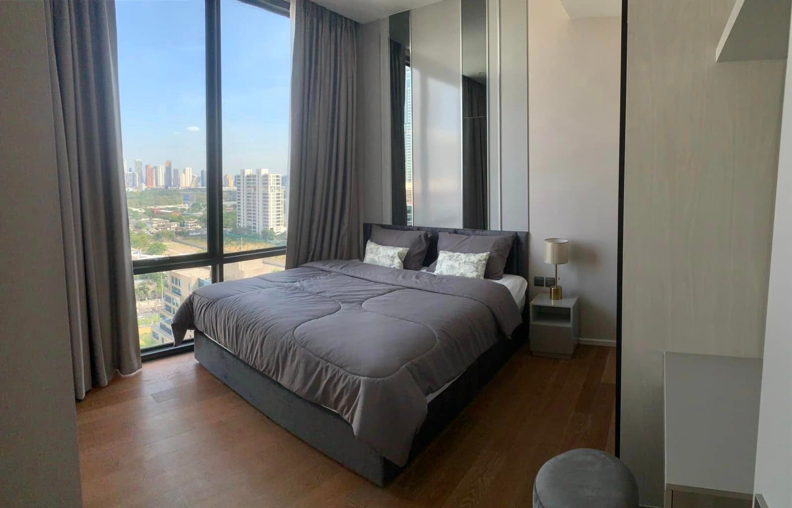 1 Bedroom, 1 Bathroom 56sqm 18th Floor @MUNIQ Langsuan For Rent 65,000THB/Month