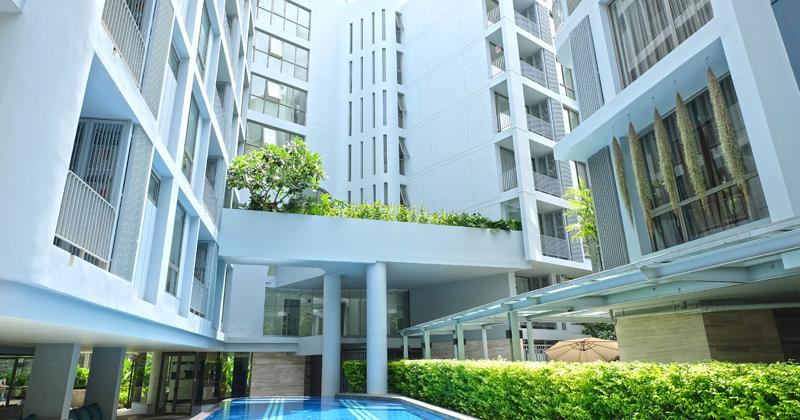 2 Bedrooms, 2 Bathrooms 58sqm 5th Flr Apartment @Downtown 49 For Rent 38KTHB/Month & For Sale 8.15MB