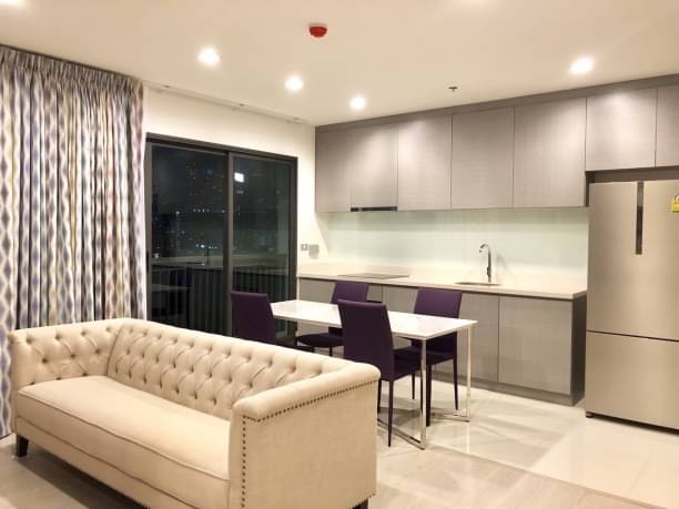 2 Bedrooms, 2 Bathrooms 75sqm 16th Flr @Rhythm Sukhumvit 36 - 38 For Rent 63,000THB/Month