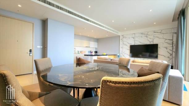 2 Bedrooms, 2 Bathrooms 126sqm 23rd Flr @Magnolias Waterfront Residences For Rent 130,000THB/Month