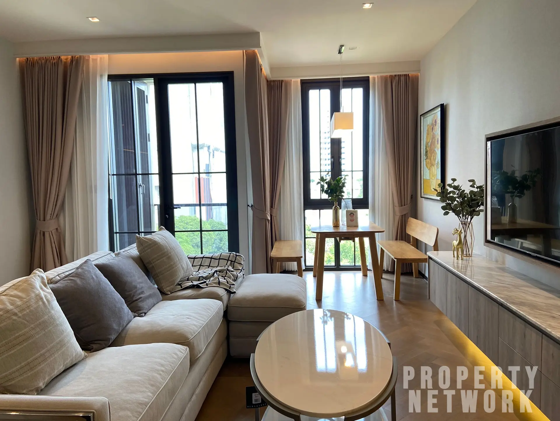 1 Bedroom, 1 Bathroom 50sqm 6th Flr@The Reserve Sukhumvit 61 For Rent 50, 000THB