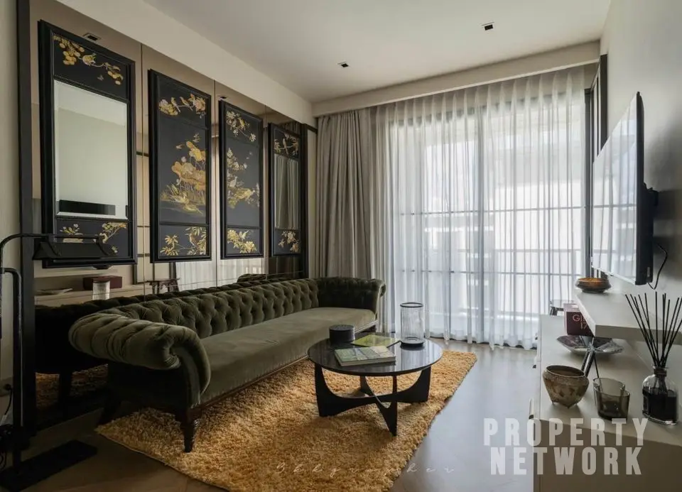 2 Bedrooms, 2 Bathrooms 63sqm@The Reserve Sukhumvit 61 For Rent 75,000THB/Month