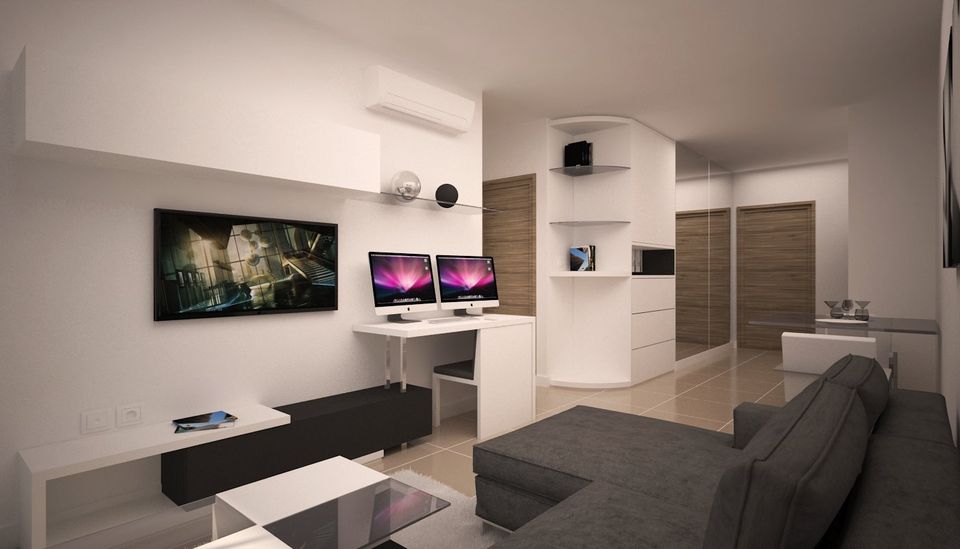 1 Bedroom, 1 Bathroom 47sqm 27th Flr@The Circle Petchaburi Tower 2 For Sale 4.7MB Includes 800,000THB worth of Appliances and Furnitures.