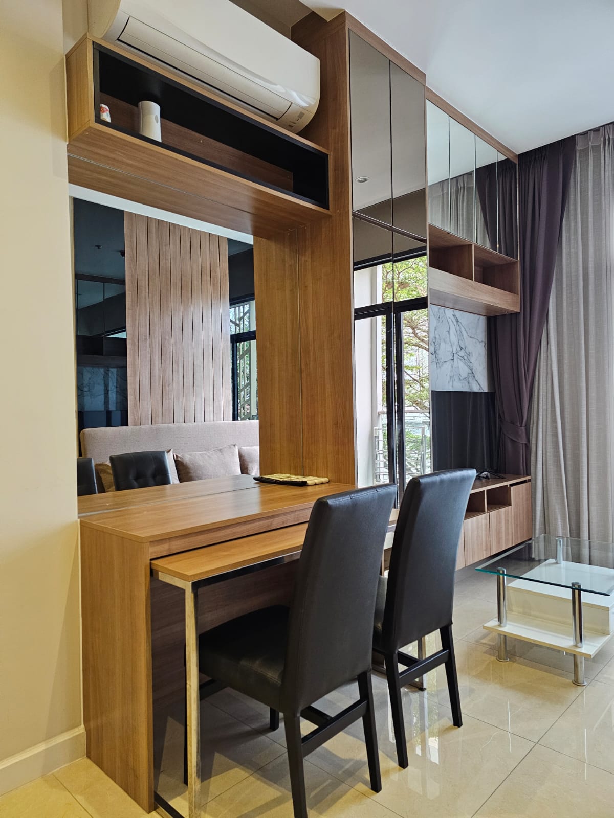 2 Bedrooms, 1 Bathroom 51sqm 2nd Flr @ Mayfair Place Sukhumvit 50 For Rent 25,000THB/Month
