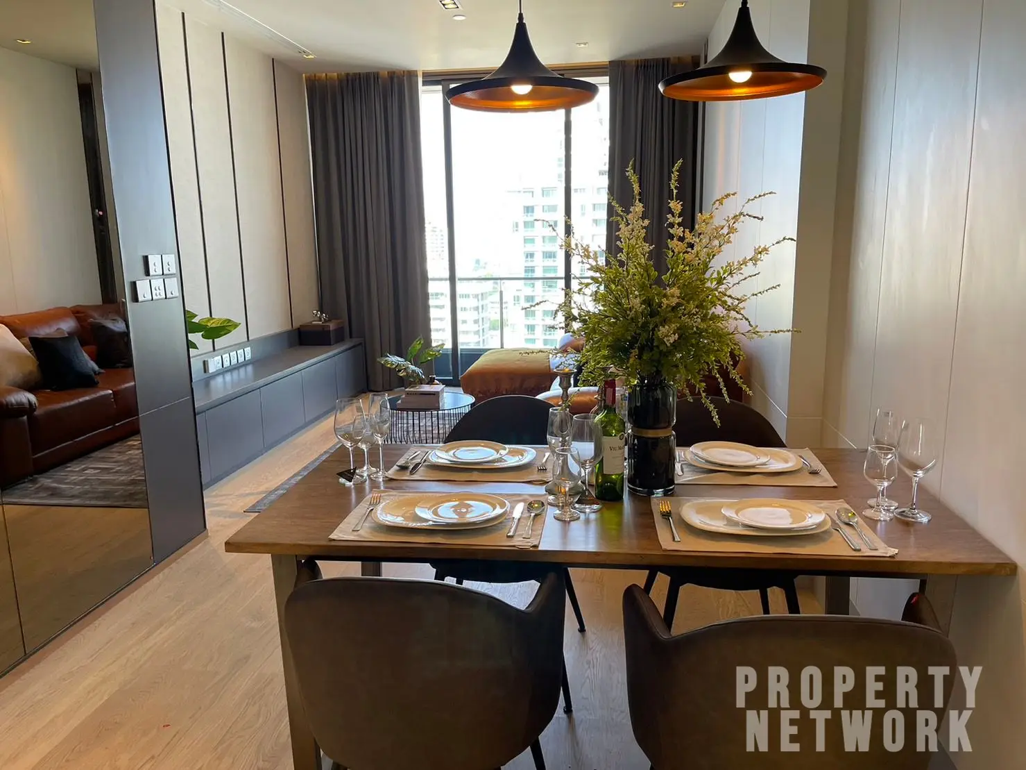 2Bed/2Bath 83sqm 20thFlr BEATNIQ Sukhumvit 32 Rent 95K/Month