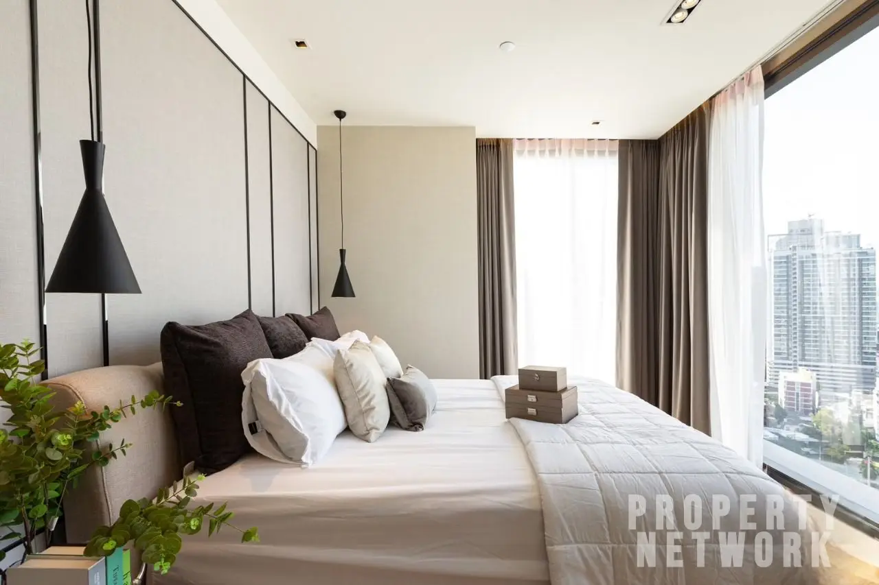 2Bed/2Bath 83sqm 20thFlr BEATNIQ Sukhumvit 32 Rent 95K/Month