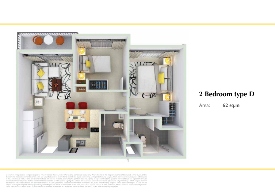 1-3 Bed/Bath 28-71sqm @Cassia Residences Rama9 5.64-14M BATH