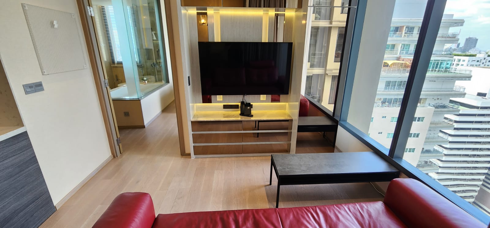 2BR/2BA Condo @The Esse Asoke - 28th Flr, 74.31sqm, 61k / mo