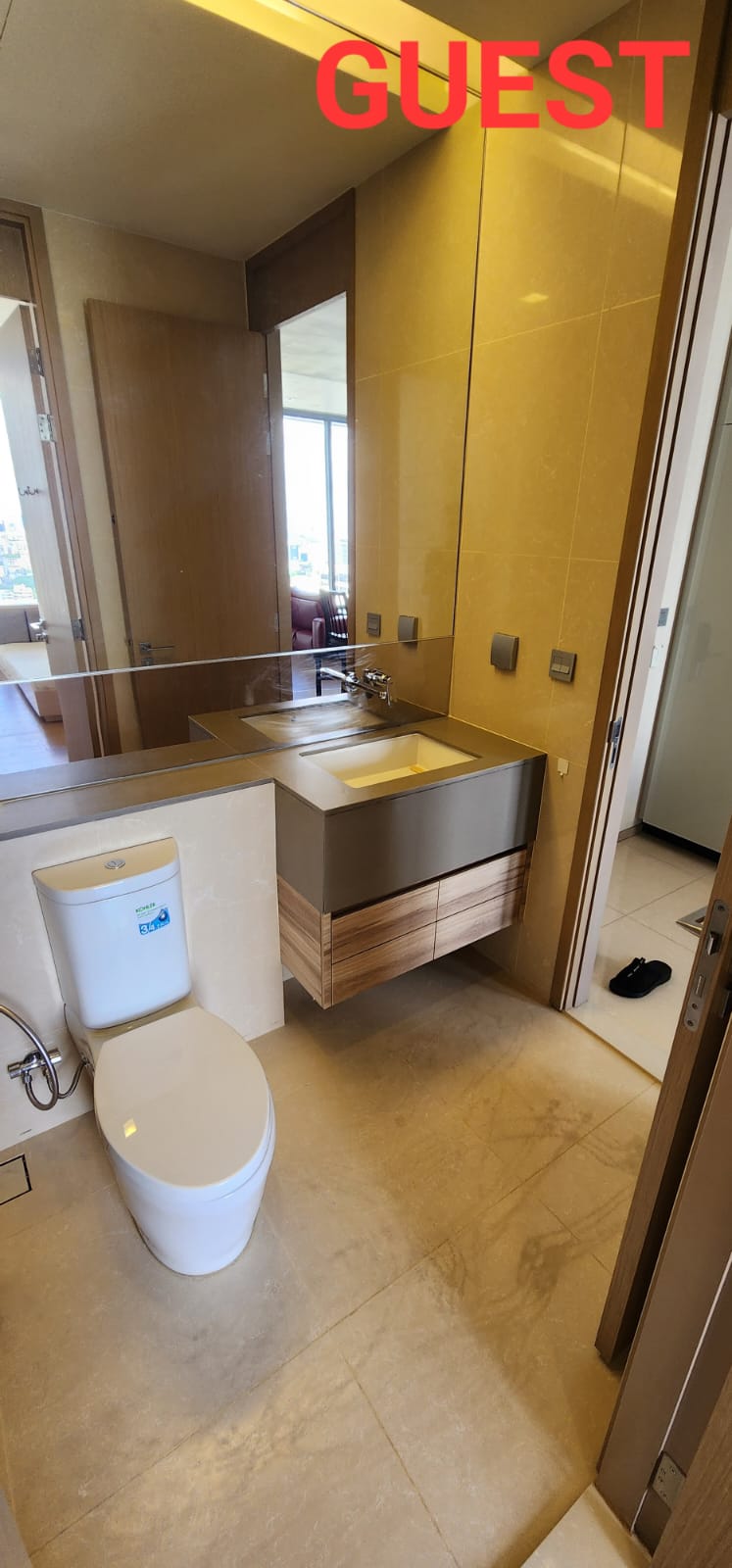 2BR/2BA Condo @The Esse Asoke - 28th Flr, 74.31sqm, 61k / mo