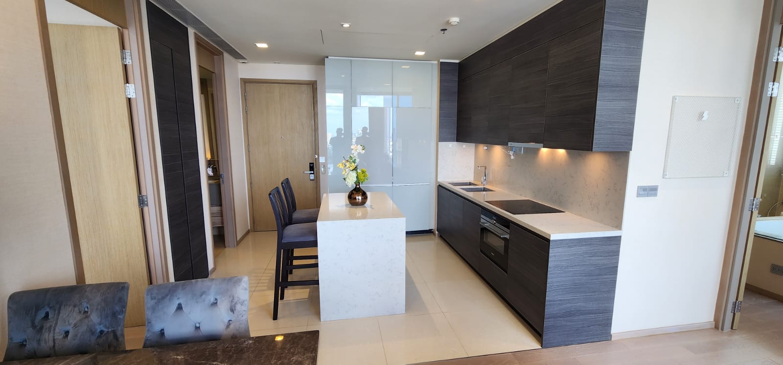 2BR/2BA Condo @The Esse Asoke - 28th Flr, 74.31sqm, 61k / mo