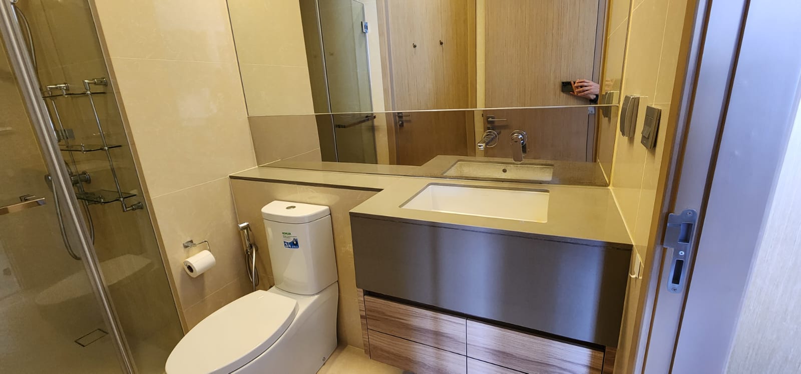 2BR/2BA Condo @The Esse Asoke - 28th Flr, 74.31sqm, 61k / mo