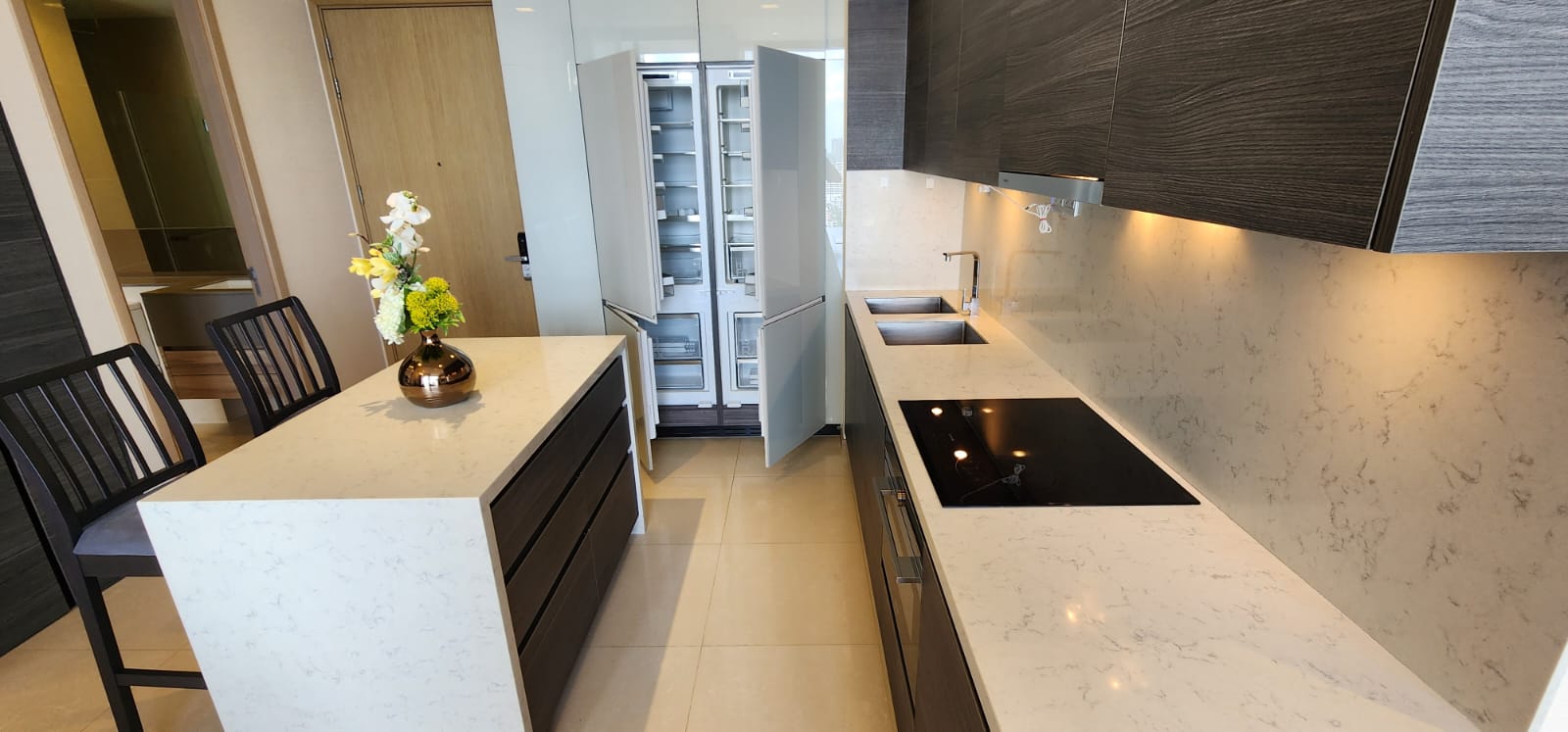 2BR/2BA Condo @The Esse Asoke - 28th Flr, 74.31sqm, 61k / mo