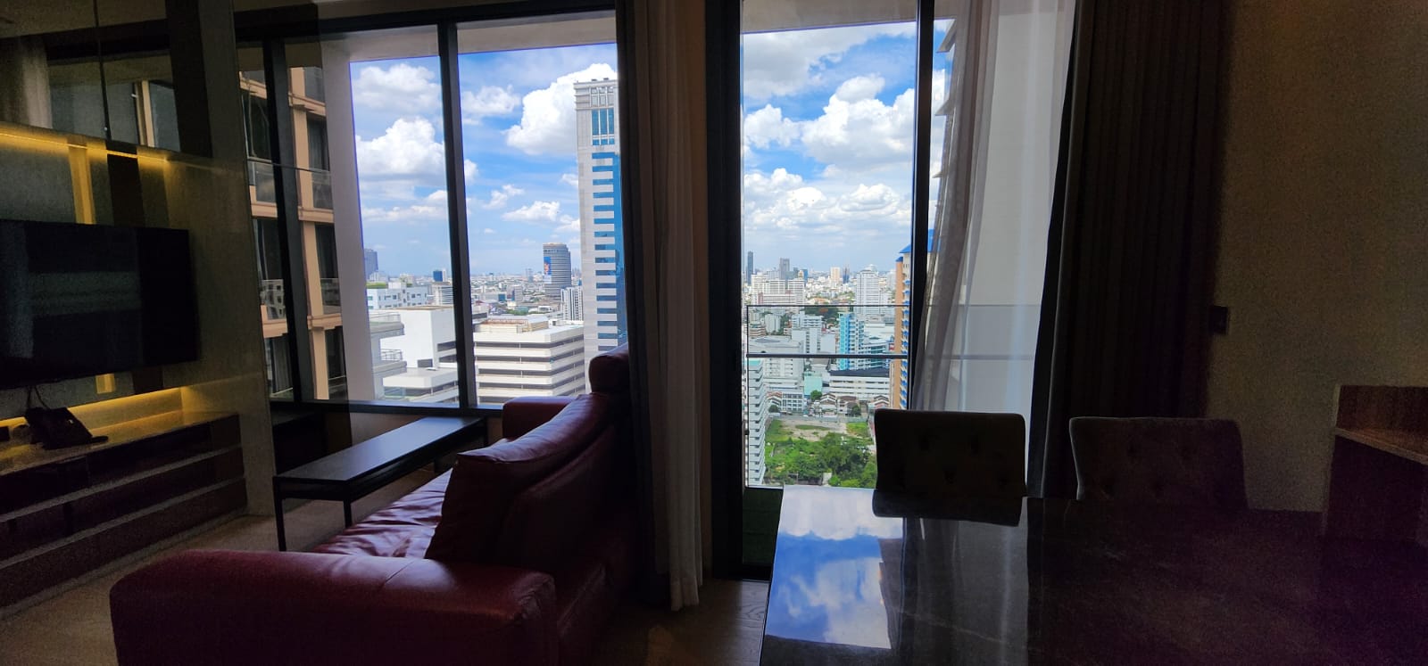 2BR/2BA Condo @The Esse Asoke - 28th Flr, 74.31sqm, 61k / mo