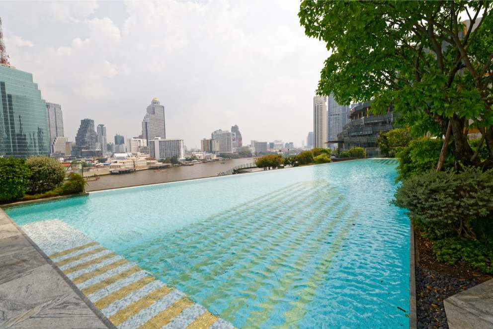 2BR/2BA 128sqm 31st Flr Mandarin Oriental Rent 250K/Sale 70M