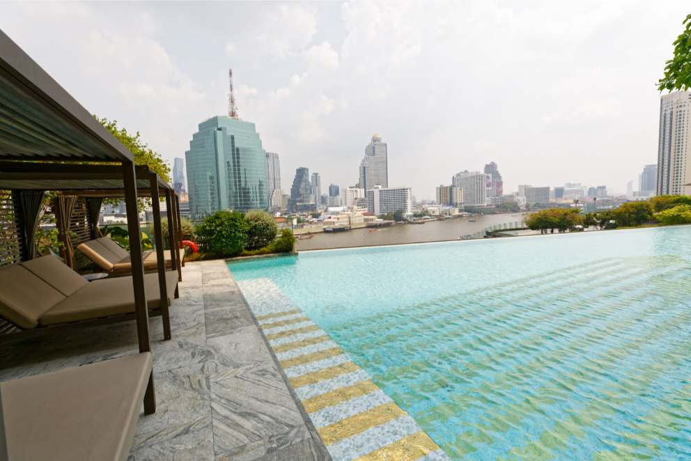2BR/2BA 128sqm 31st Flr Mandarin Oriental Rent 250K/Sale 70M