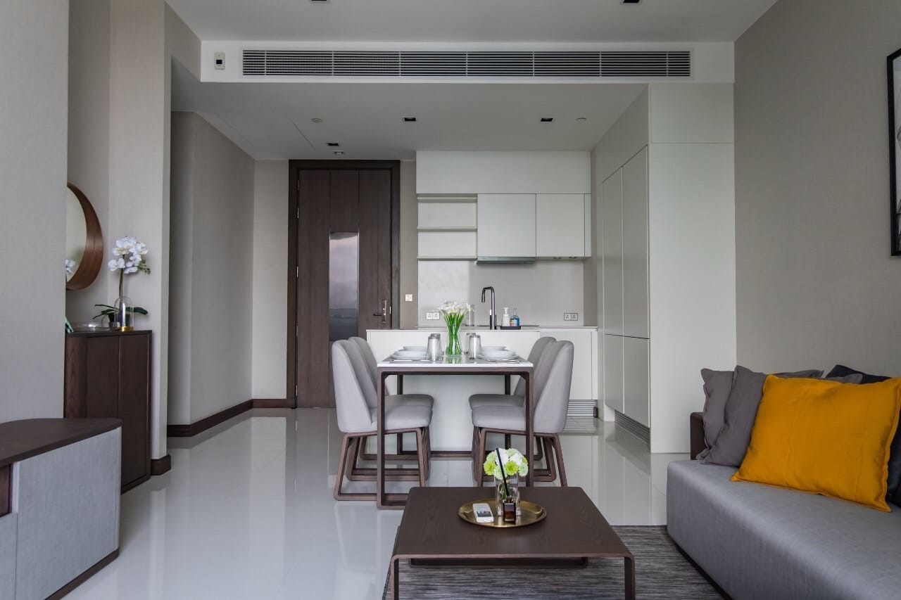 2BR/2BA 92 sqm 26th Flr @Q1 Sukhumvit Rent 100,000 THB/Month