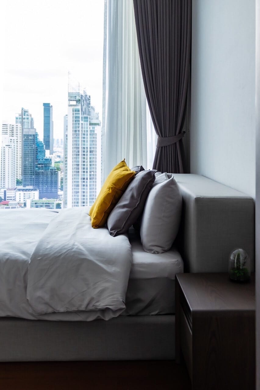 2BR/2BA 92 sqm 26th Flr @Q1 Sukhumvit Rent 100,000 THB/Month