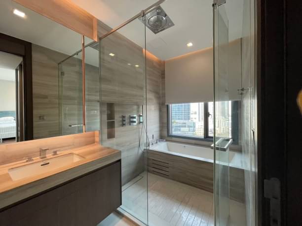 2 BR/ 2BA 113 sqm 12th Flr @Q1 Sukhumvit Rent 105K THB/Month