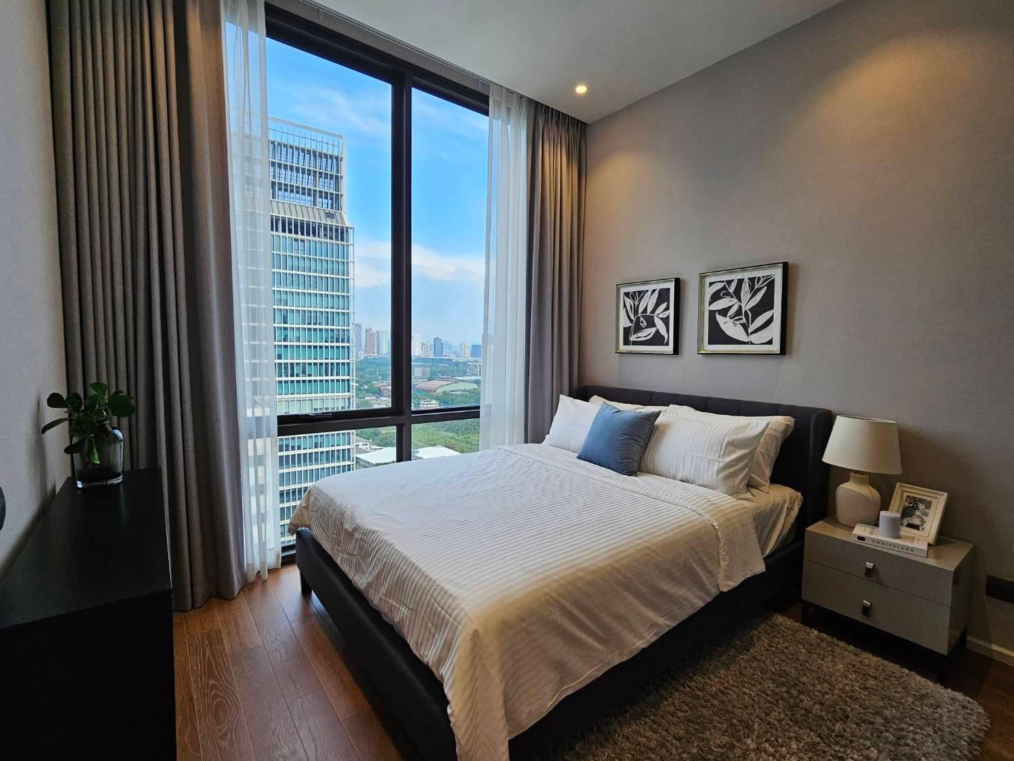 2-Bedroom 3-Bathroom 88sqm Condo at Muniq Langsuan - BTS Chit Lom - Rent 140KTHB per Month